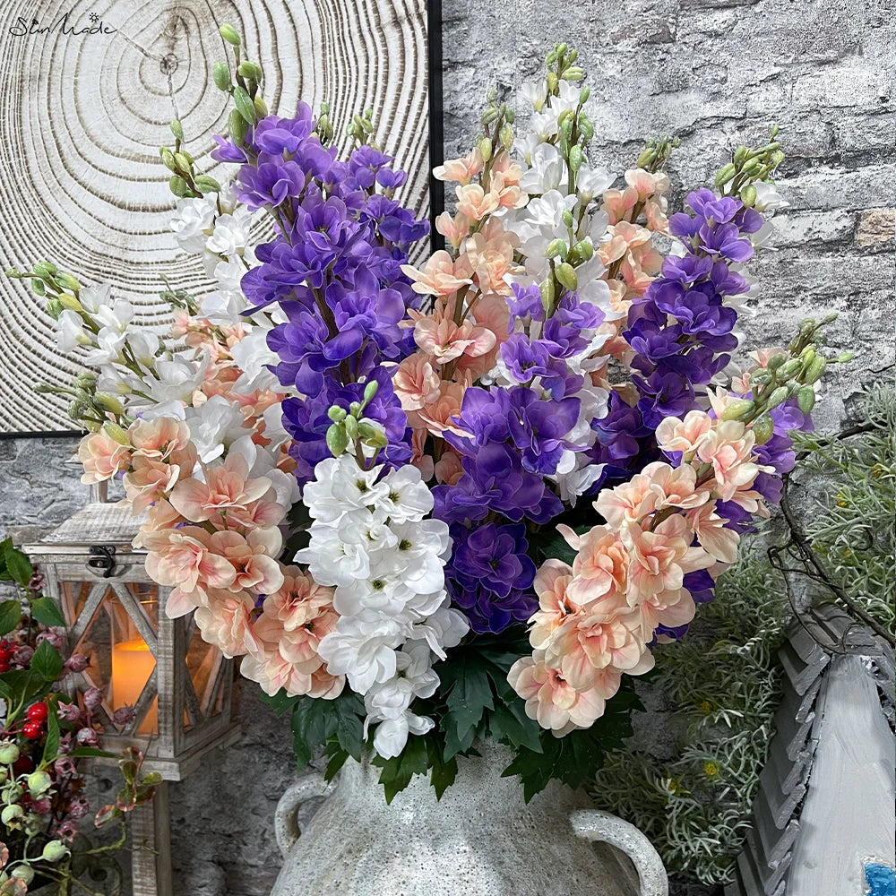 Luxury Real Touch Artificial Delphinium Flowers