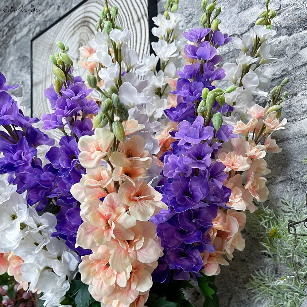 Luxury Real Touch Artificial Delphinium Flowers