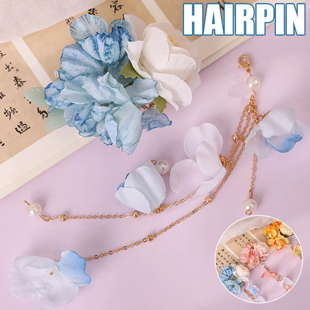 Simulation Flower Hair Clip