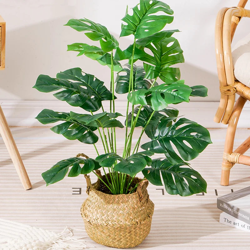 Large Artificial Monstera Plants