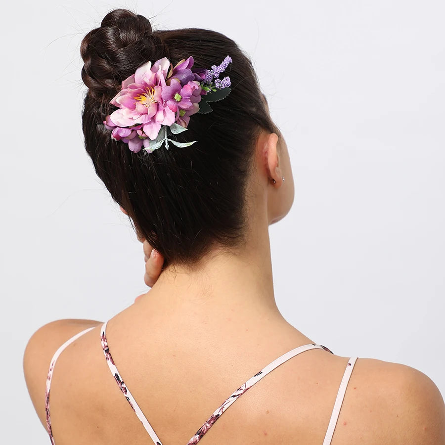 Simulation Flower Hair Comb