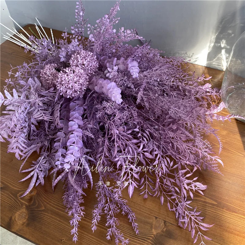 Purple Series Artificial Floral Wedding Arrangements