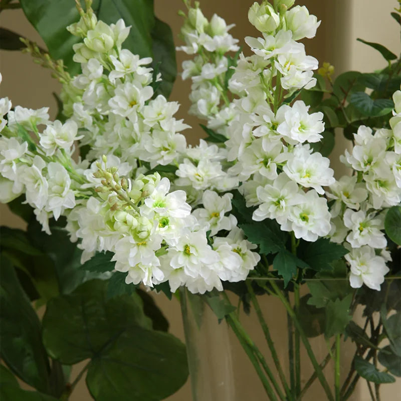 Beautiful Delphinium Artificial Flowers Branch