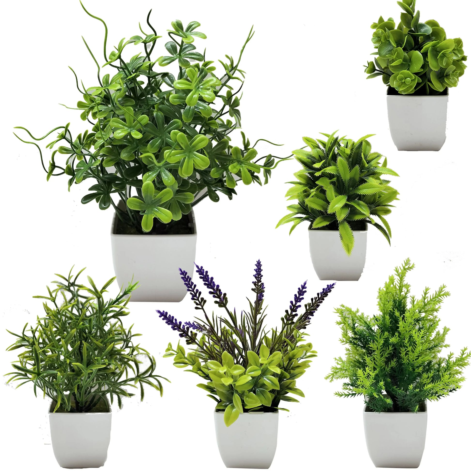 Artificial Potted Green Plants