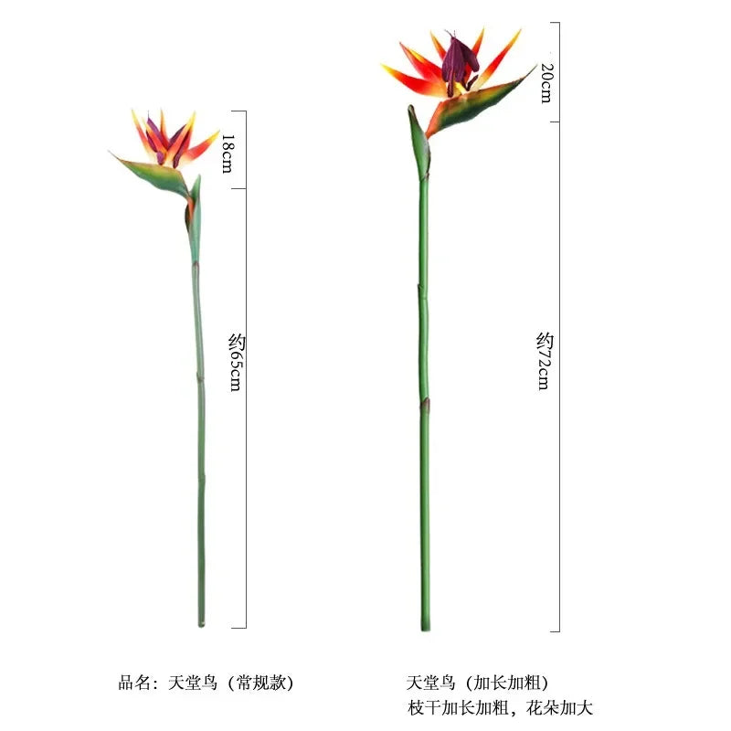 High-Grade Artificial Bird of Paradise Flowers