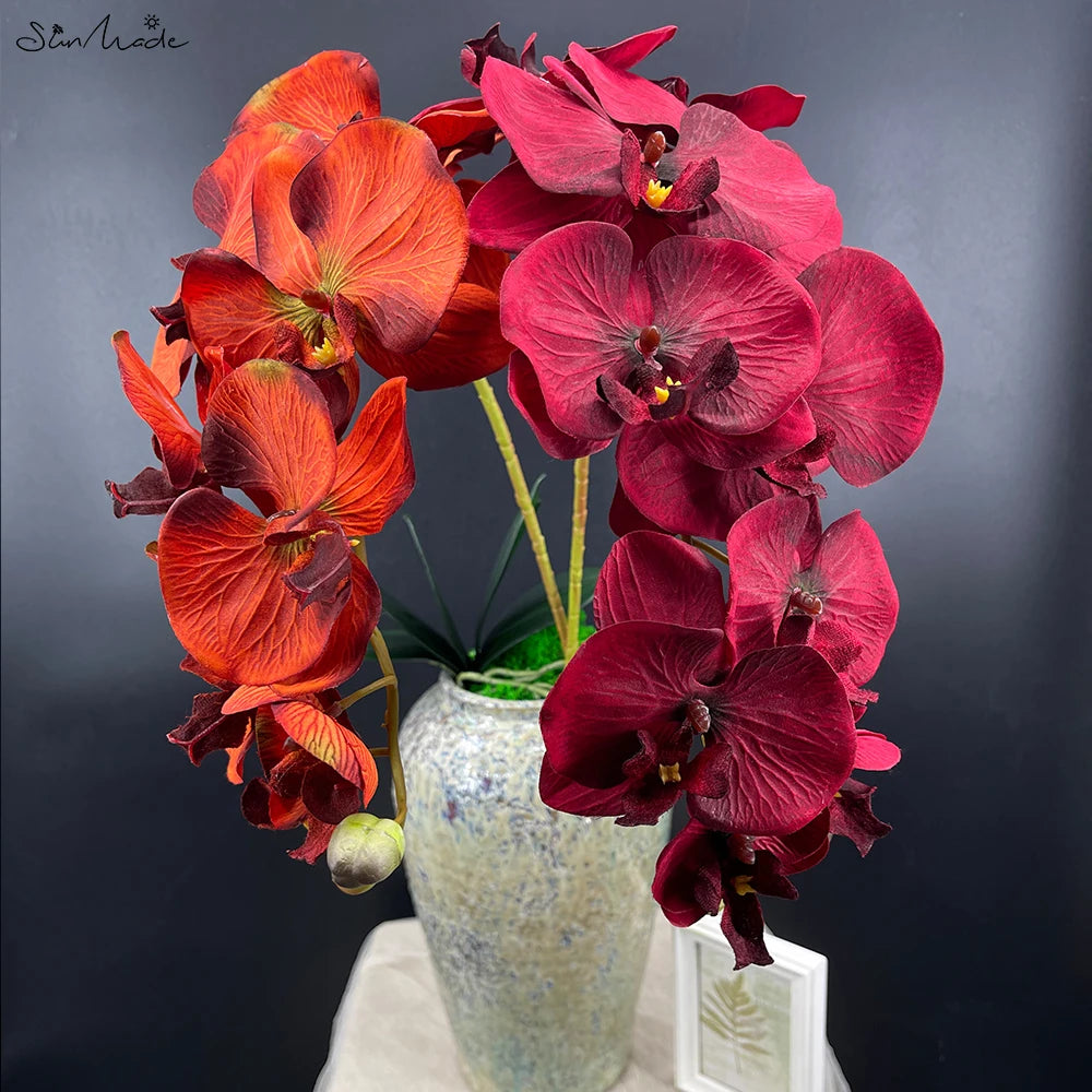 Big & Beautiful Artificial Butterfly Orchids