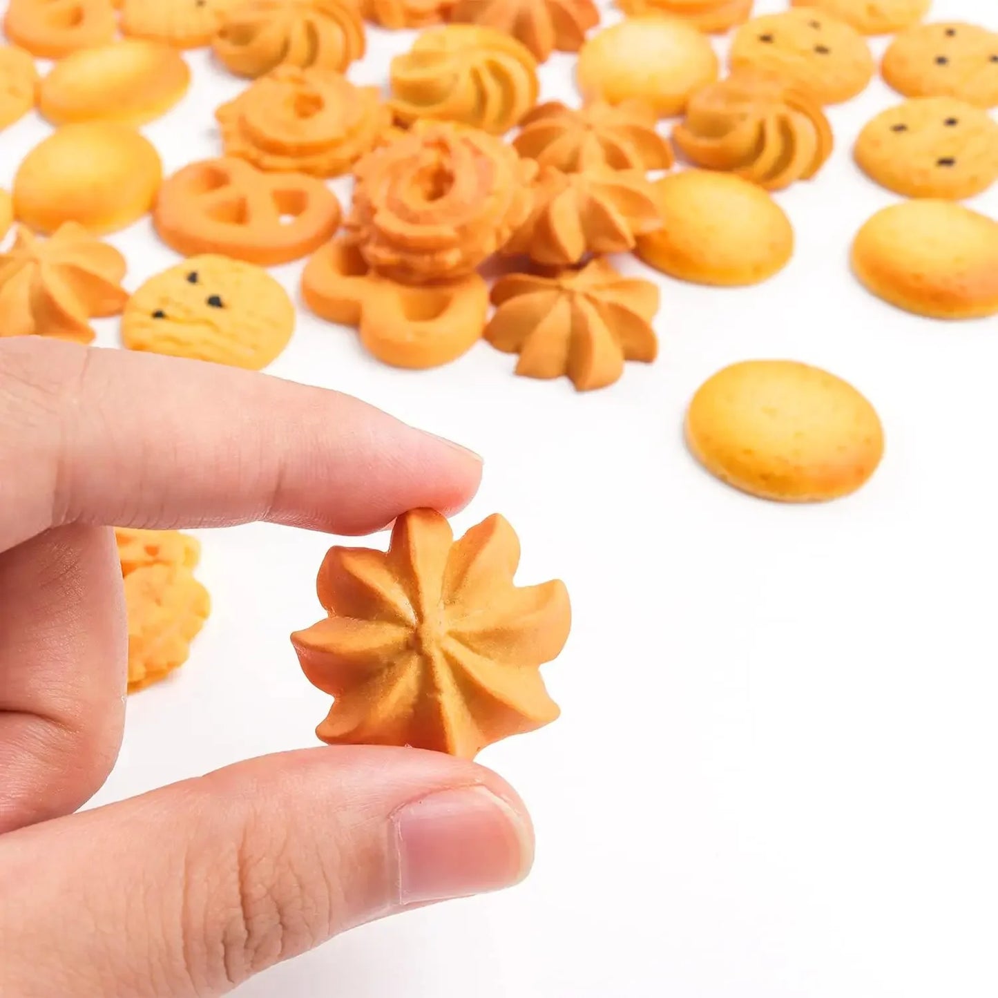 60Pcs Mini Artificial Cookies