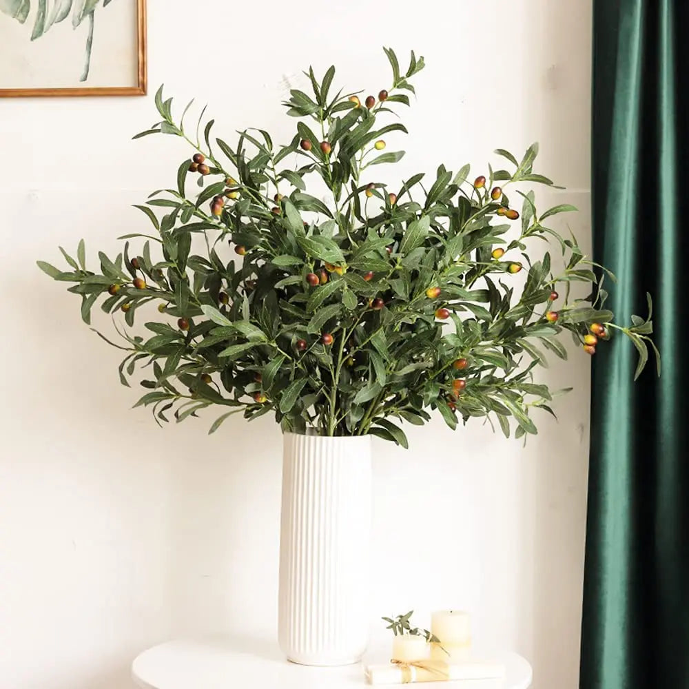 1/3pcs Artificial Olive Branch