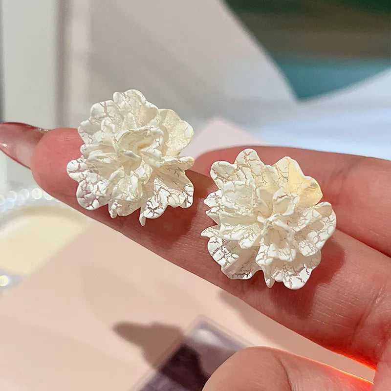 Ice Flower Earrings