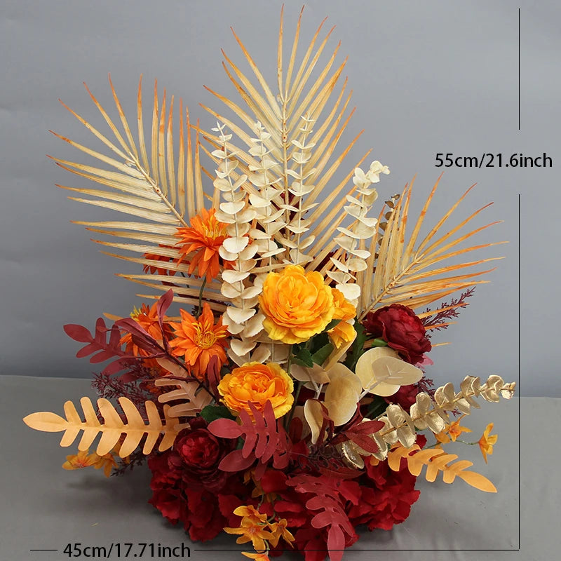 High Quality Complete Artificial Wedding Flowers Arrangement