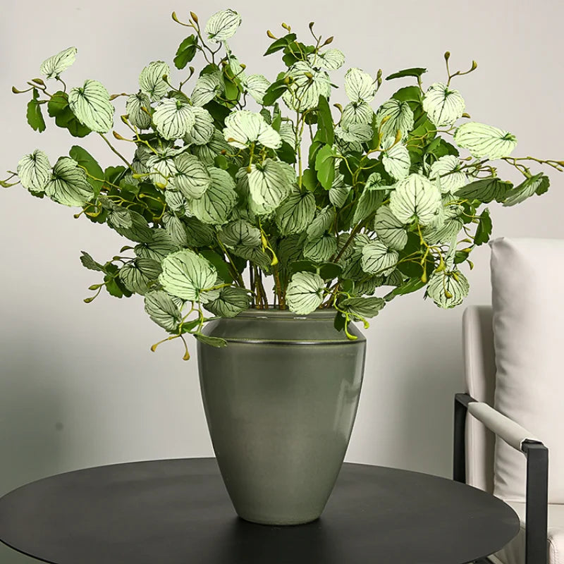 27.5" Artificial Begonia Greenery Stems