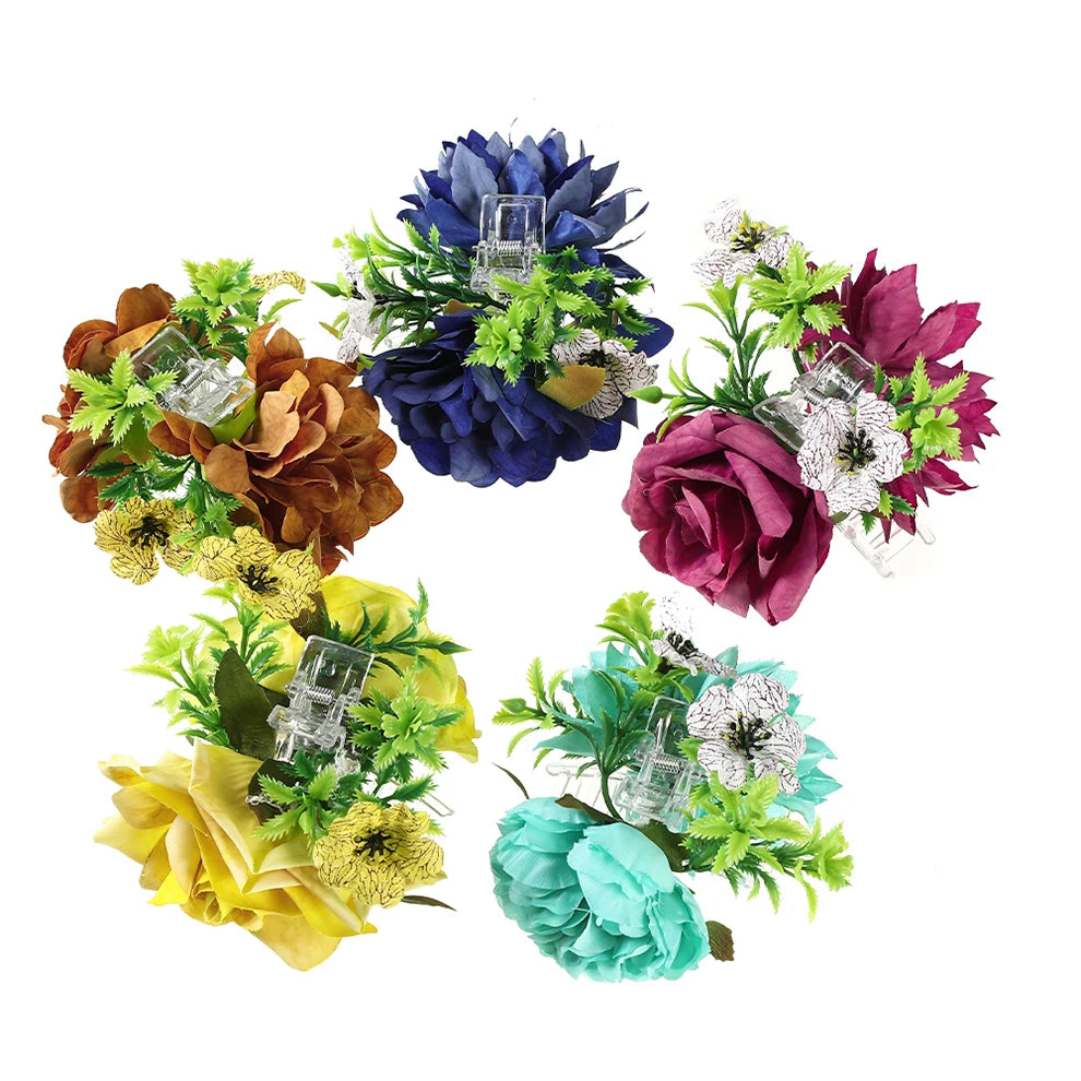 Large Flower Hair Clip