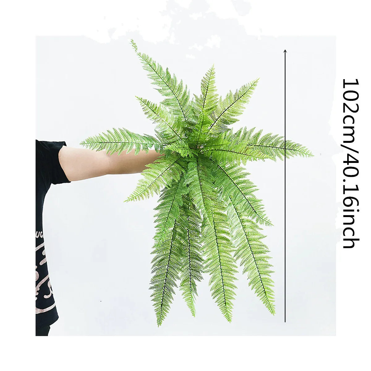 Vibrant Artificial Hanging Fern