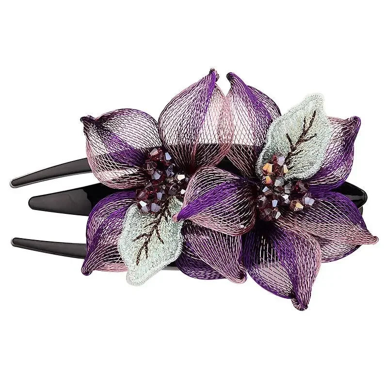 Dark Flower Hairpin