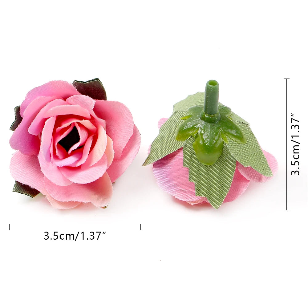 10/20/50Pcs Artificial Rose Flowers