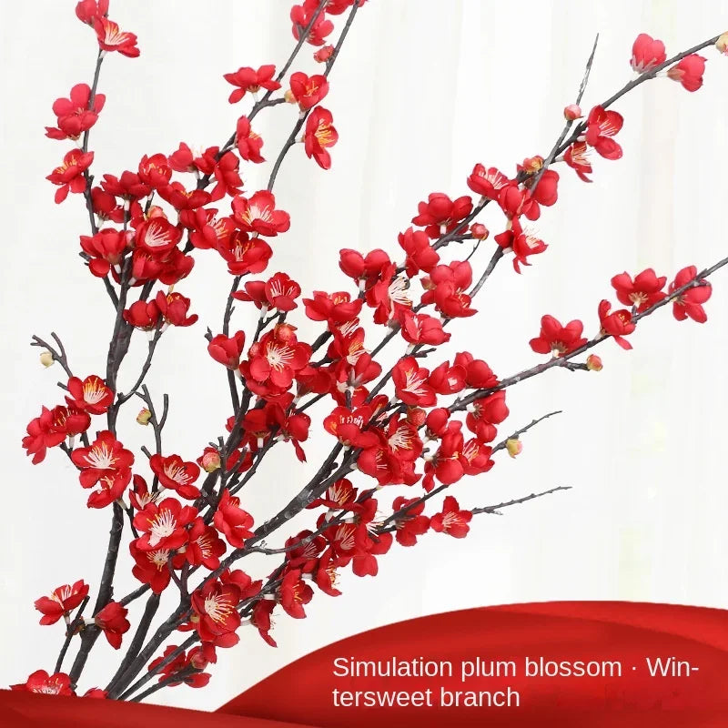 Beautiful Artificial Plum Blossom Branch