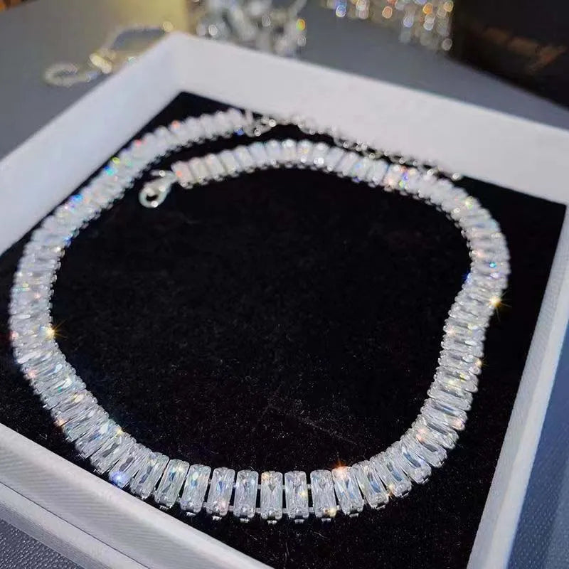 Luxury Zircon Choker Necklaces