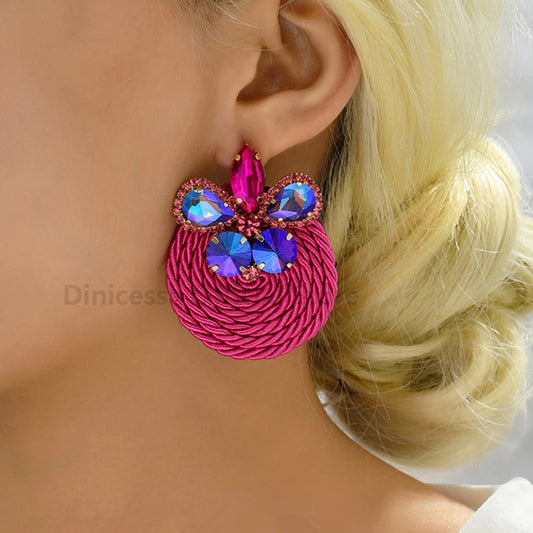 Unique Coiled Rope Earrings