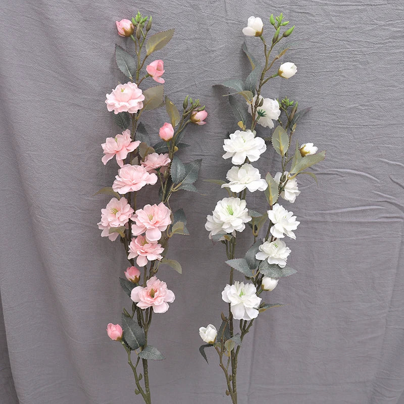 Luxurious Artificial Camellia Flower Branch