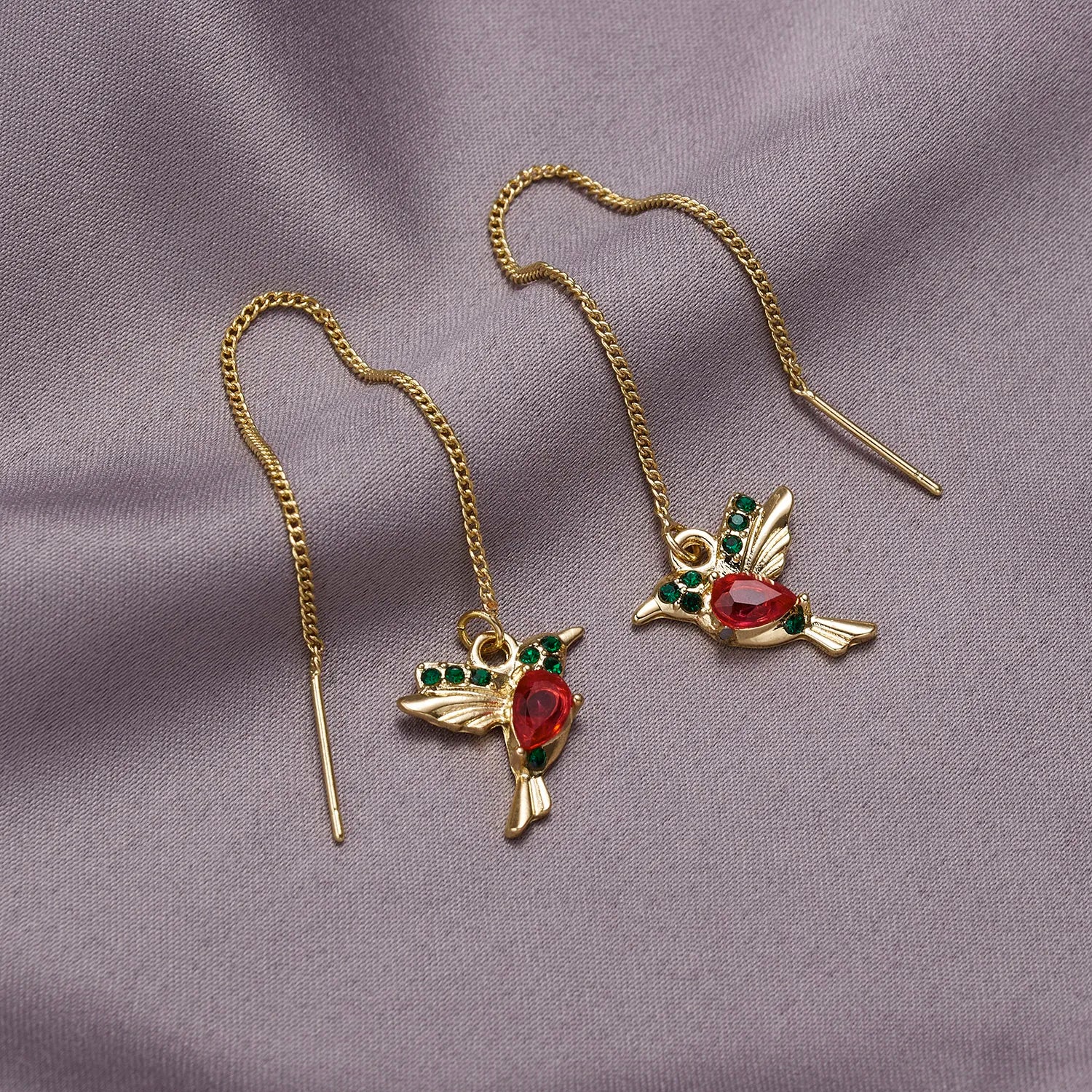 Trendy Little Bird Drop Earrings