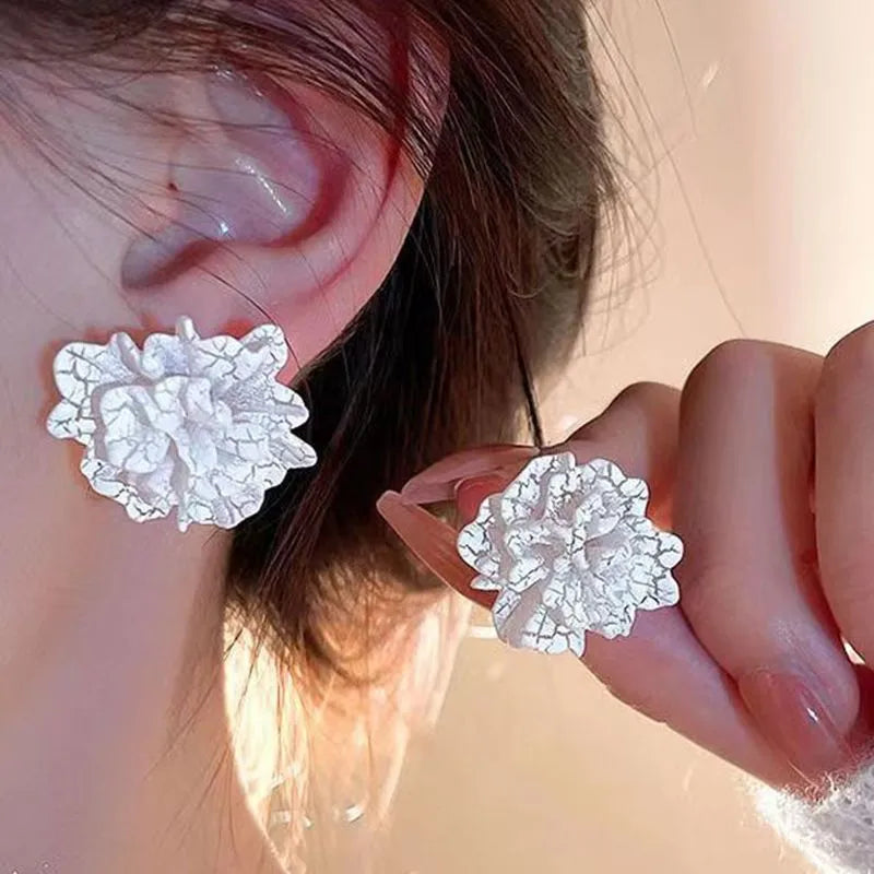 Ice Flower Earrings