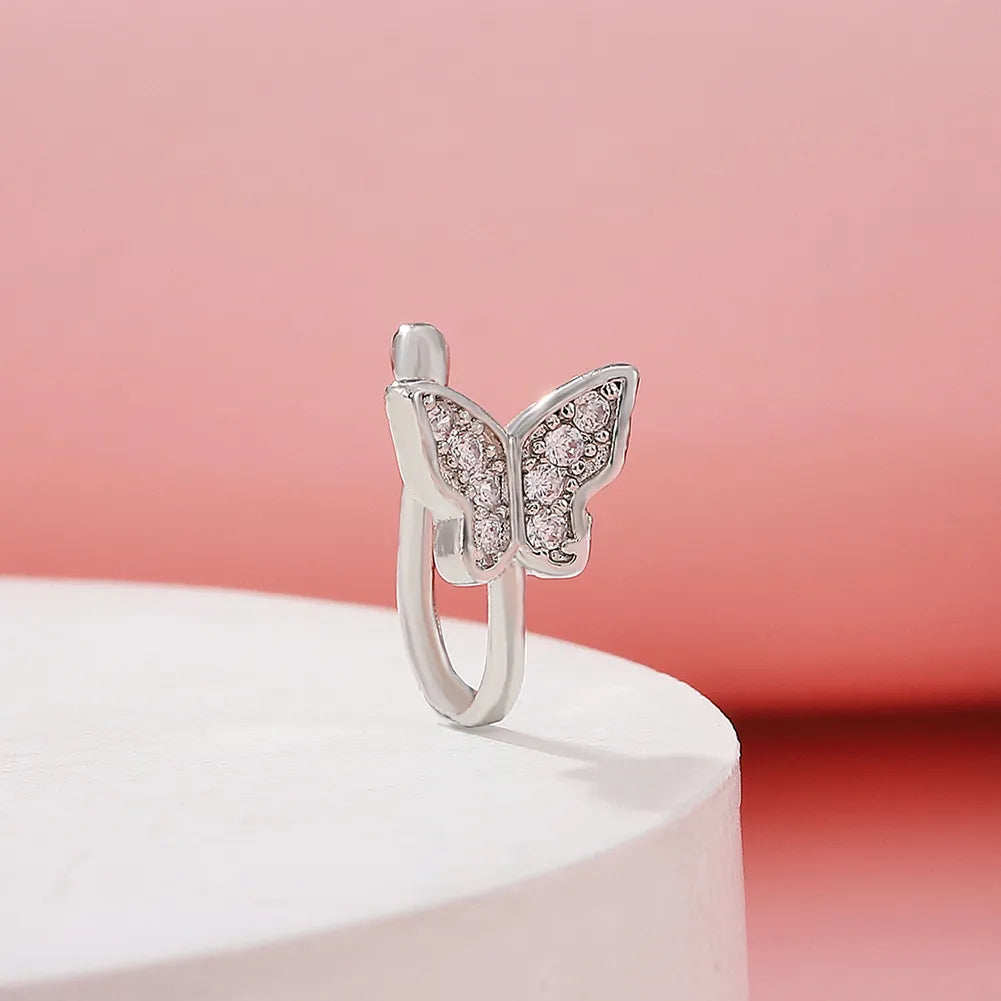 Butterfly Nose Cuff Fake Piercing