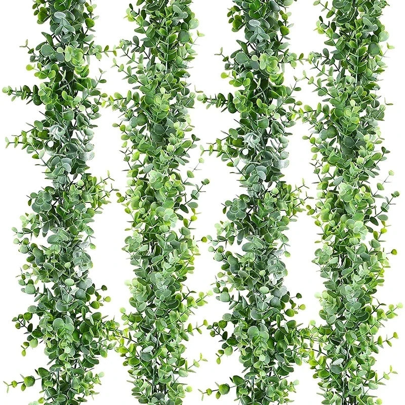 3Pcs 6ft Artificial Eucalyptus Garland