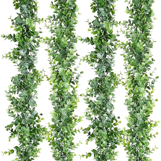 3Pcs 6ft Artificial Eucalyptus Garland