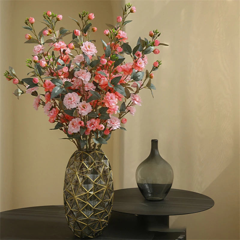 Luscious Camellia Artificial Flower Branch