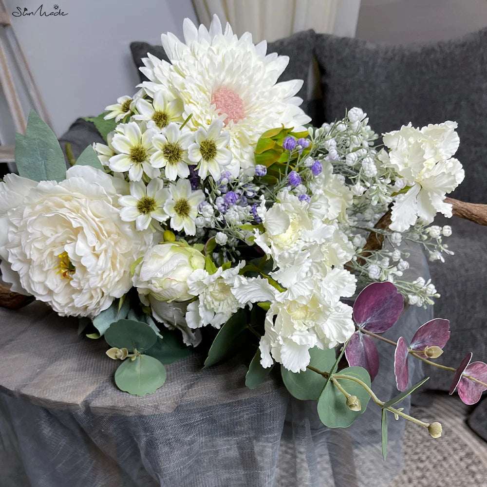 3-Fork Artificial Baby's Breath Flowers