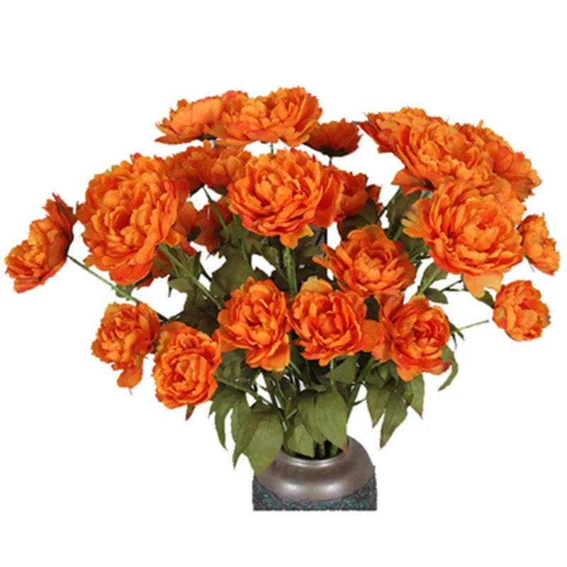 Artificial Orange Flowers