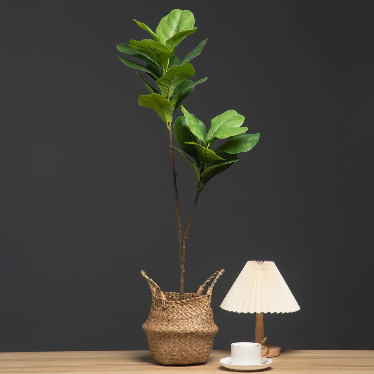 Large Artificial Ficus Tree Branch