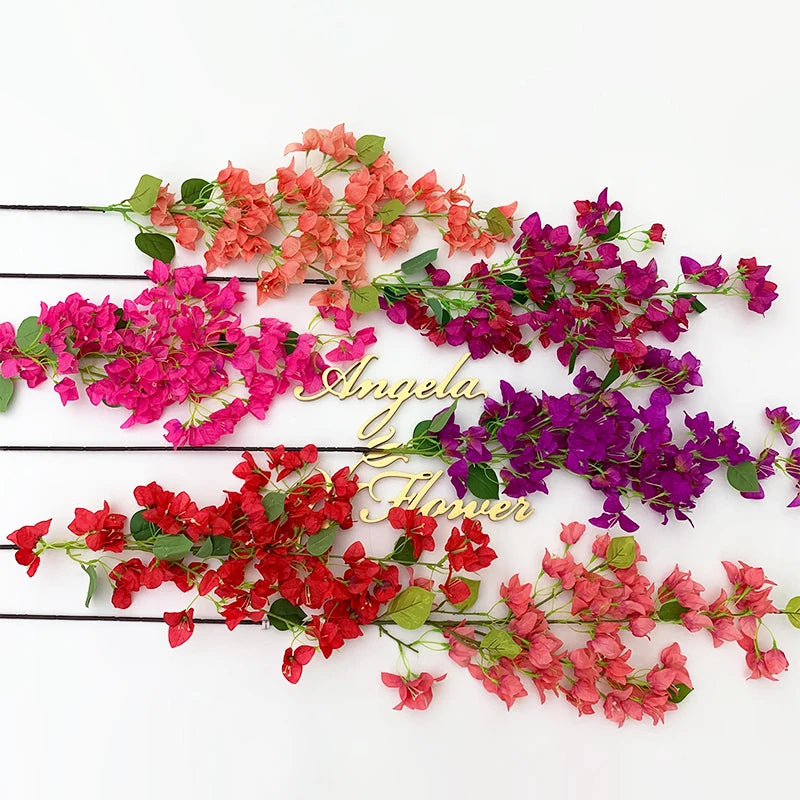 1PC Artificial Bougainvillea Flower Branch