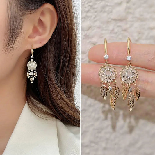 Dream Catcher Statement Earrings