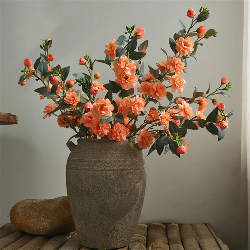 Luscious Camellia Artificial Flower Branch