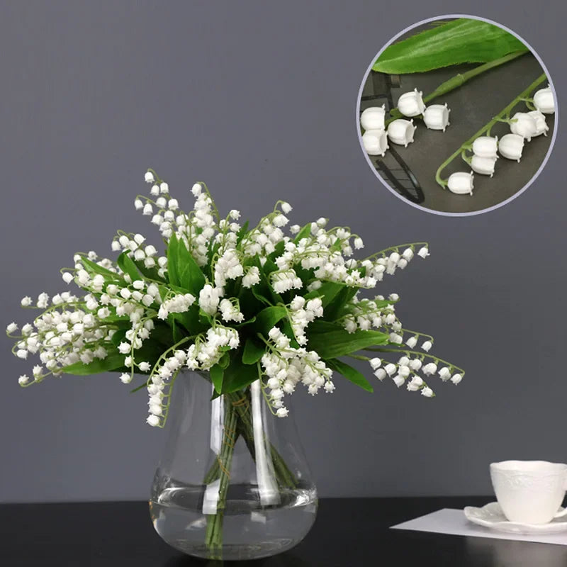 6pcs Artificial Lily of The Valley