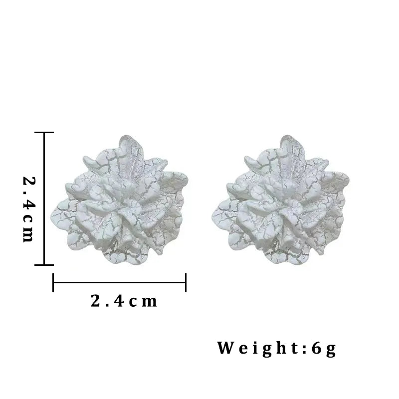 Ice Flower Earrings