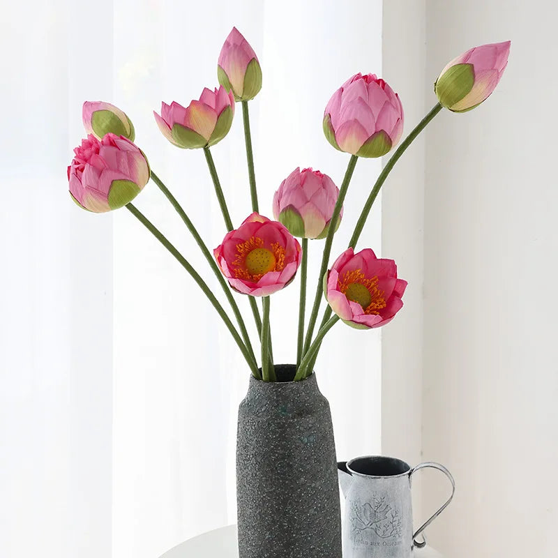 75cm Artificial Lotus Flowers